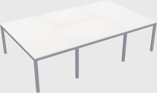 Shared office desks