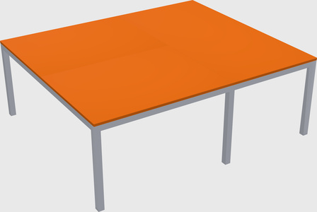 Shared office desks