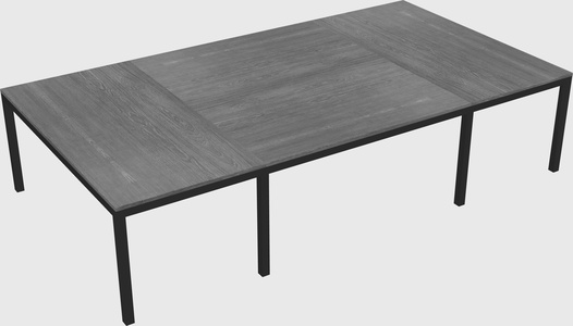 Shared office desks