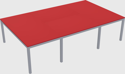 Shared office desks