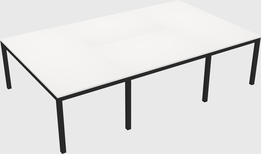 Shared office desks
