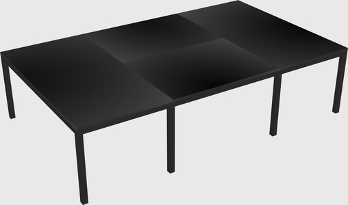 Shared office desks