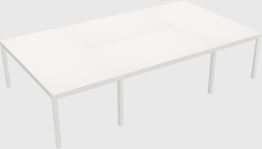 Shared office desks