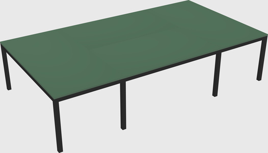 Shared office desks