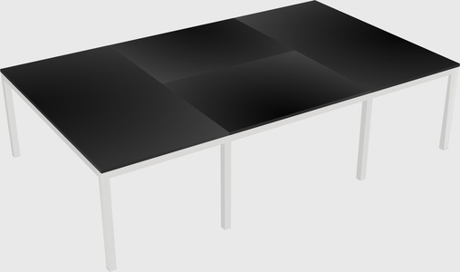 Shared office desks