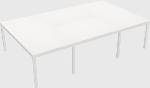 Shared office desks