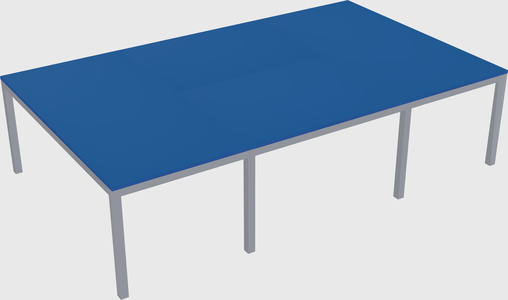 Shared office desks