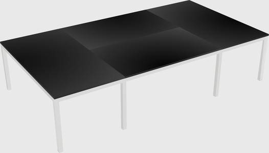 Shared office desks