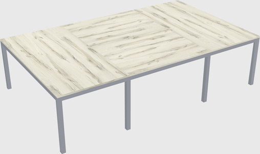 Shared office desks
