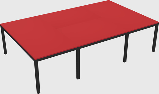 Shared office desks
