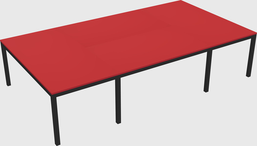 Shared office desks