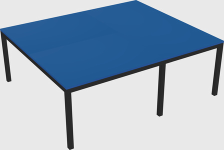 Shared office desks