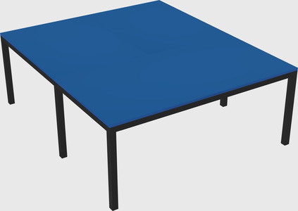 Shared office desks