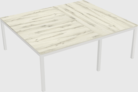 Shared office desks