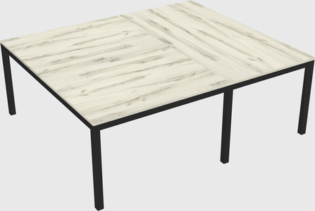 Shared office desks