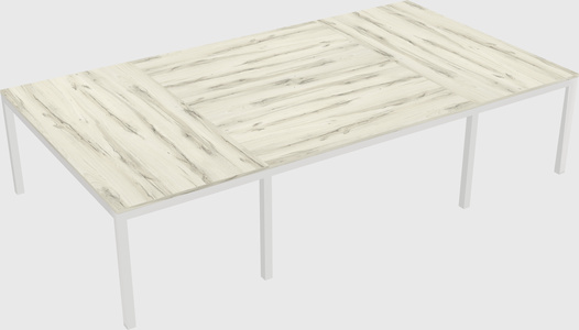 Shared office desks