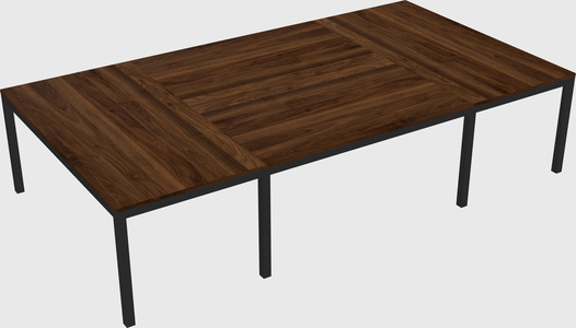 Shared office desks