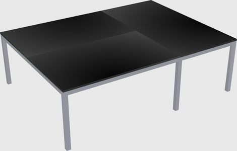 Shared office desks