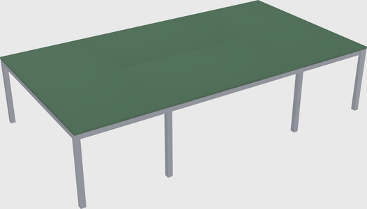 Shared office desks