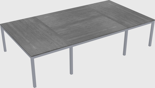 Shared office desks