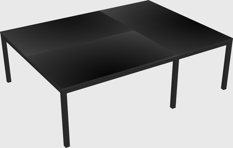 Shared office desks