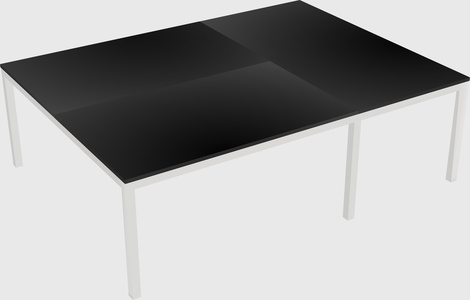 Shared office desks