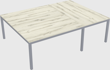 Shared office desks