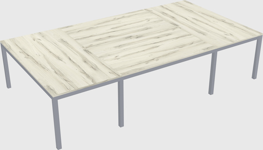Shared office desks
