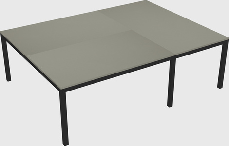 Shared office desks