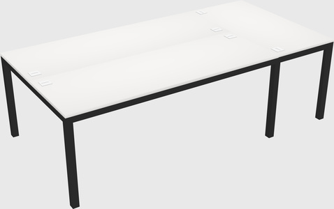 Shared office desks