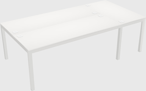 Shared office desks