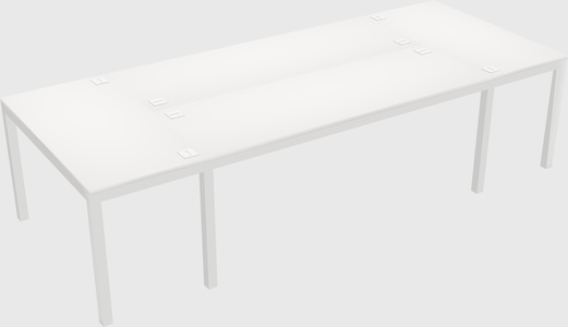 Shared office desks