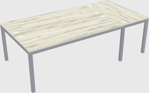 Shared office desks