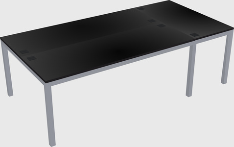 Shared office desks