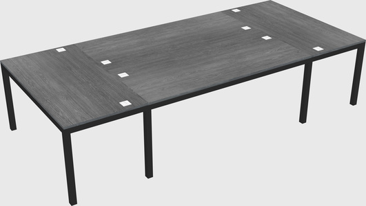 Shared office desks