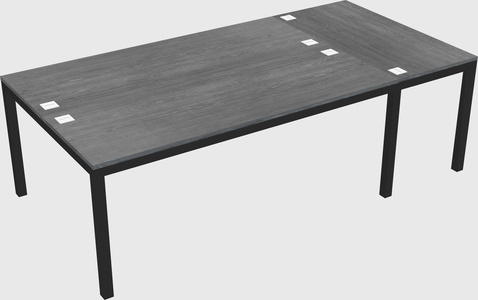 Shared office desks