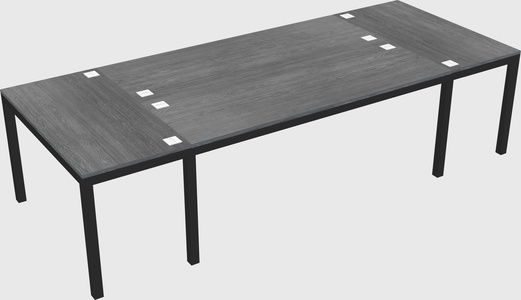 Shared office desks