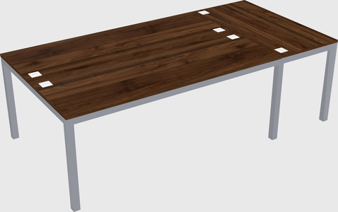 Shared office desks
