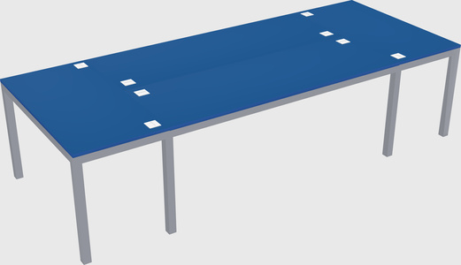 Shared office desks