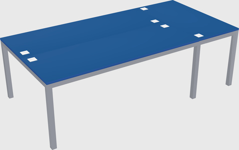 Shared office desks