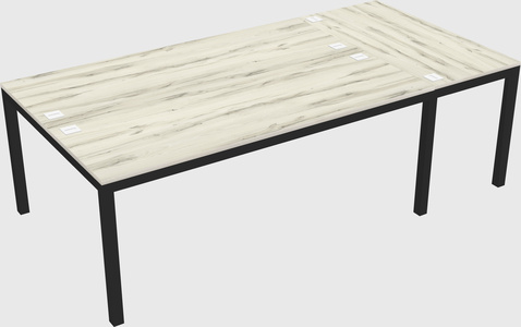 Shared office desks
