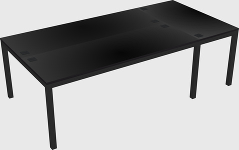 Shared office desks