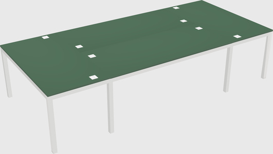 Shared office desks