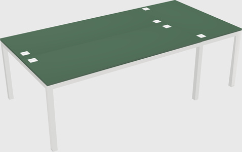 Shared office desks