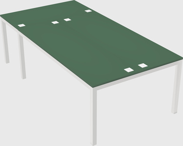 Shared office desks