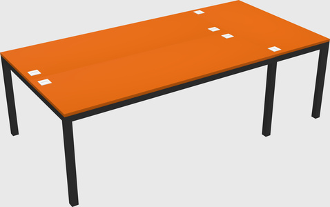 Shared office desks