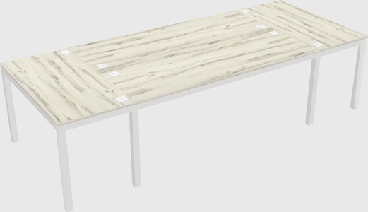 Shared office desks