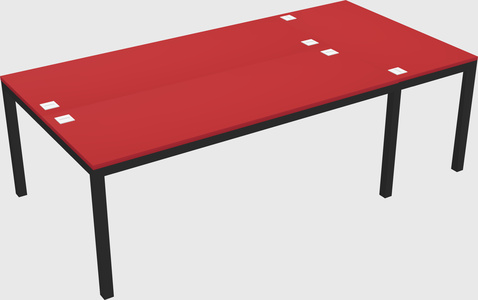 Shared office desks