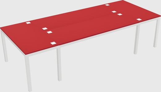 Shared office desks