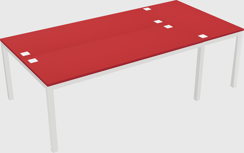 Shared office desks